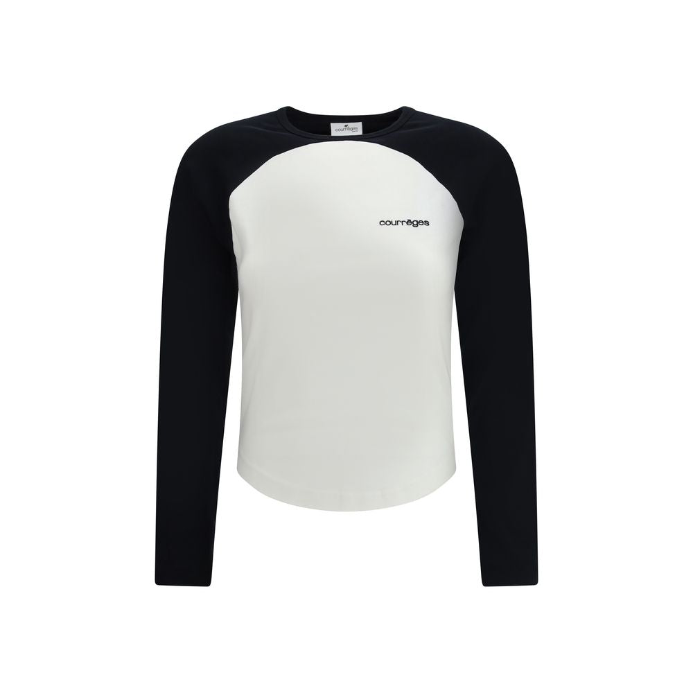 Courrèges Circle Contrast T-shirt Glam Steals