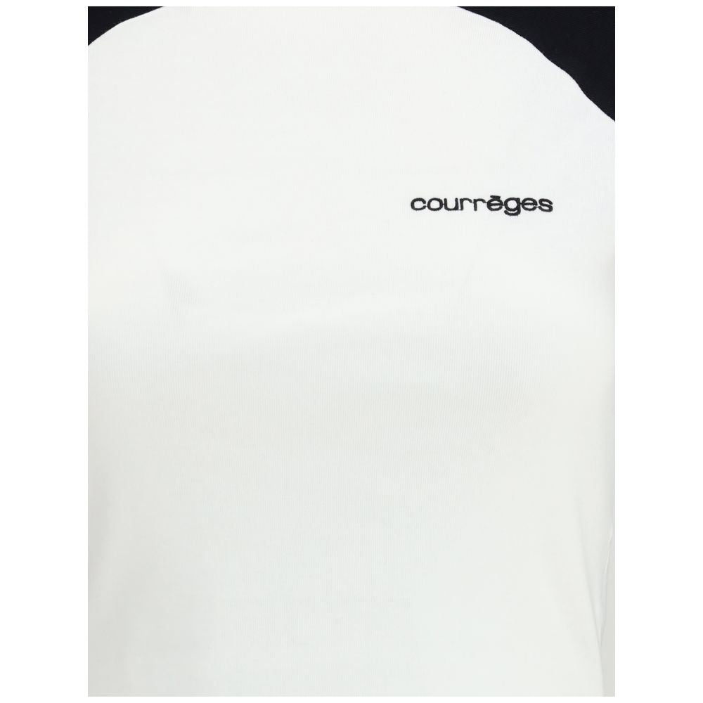 Courrèges Circle Contrast T-shirt Glam Steals