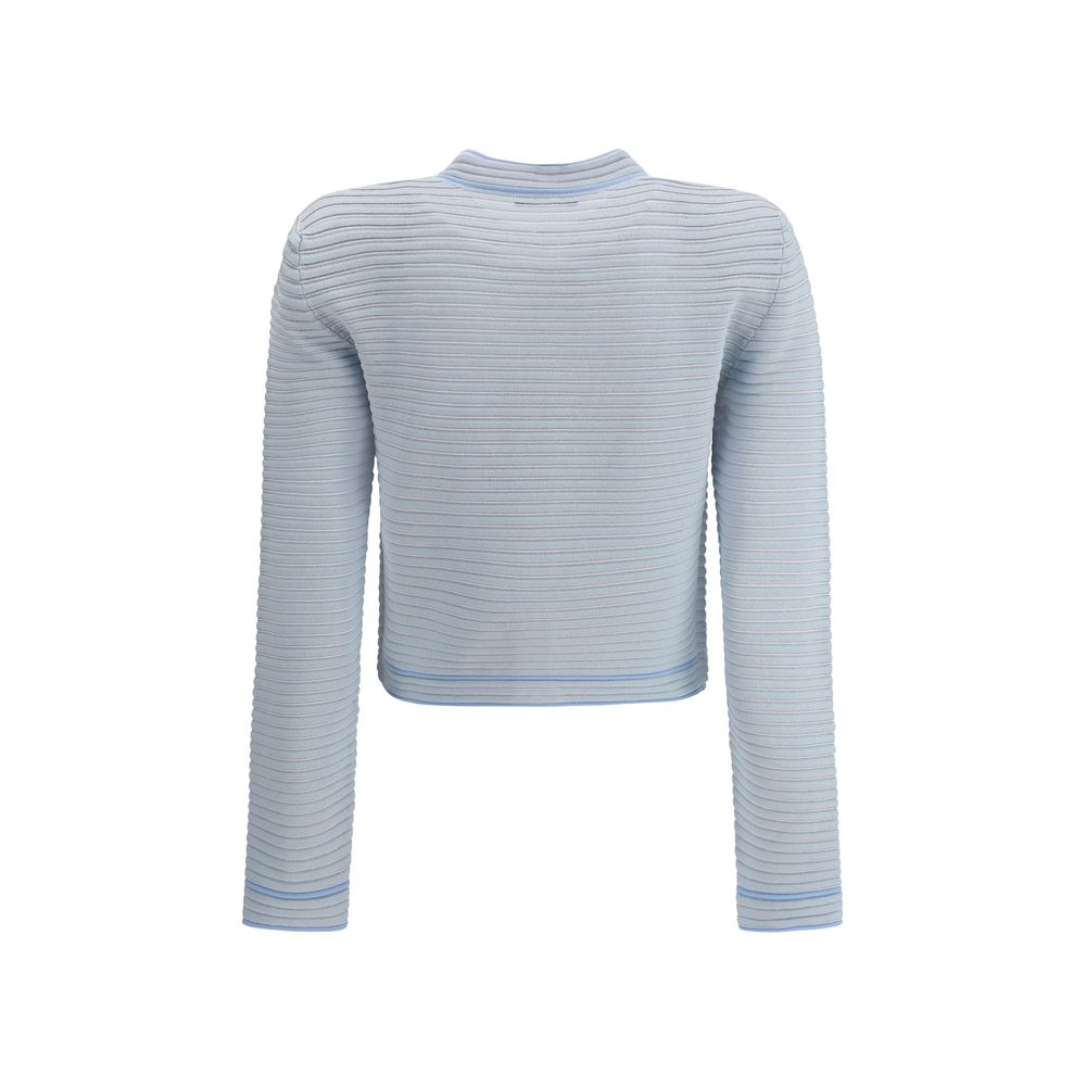 Balmain Embossed Knit Cardigan