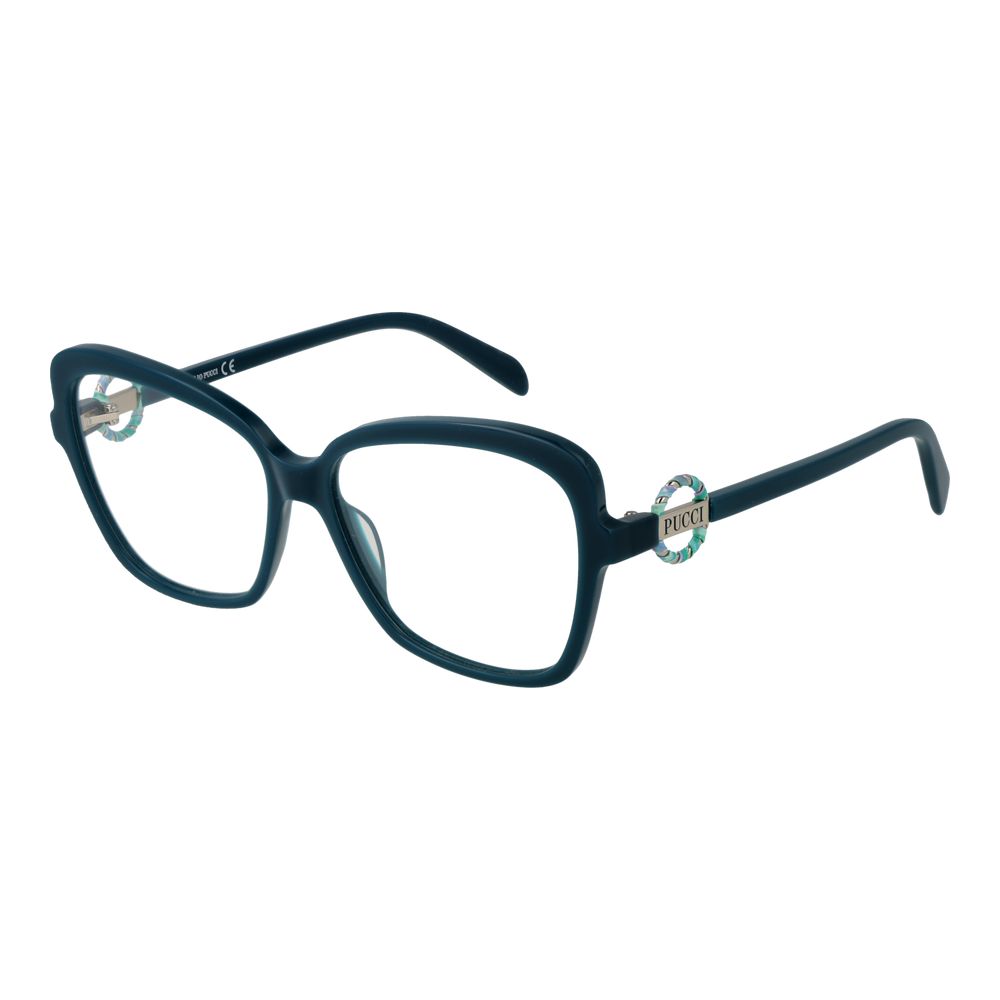 Emilio Pucci Turquoise Women Optical Frame Glam Steals