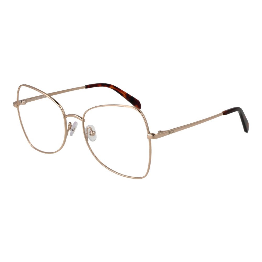 Emilio Pucci Gold Women Optical Frame Glam Steals