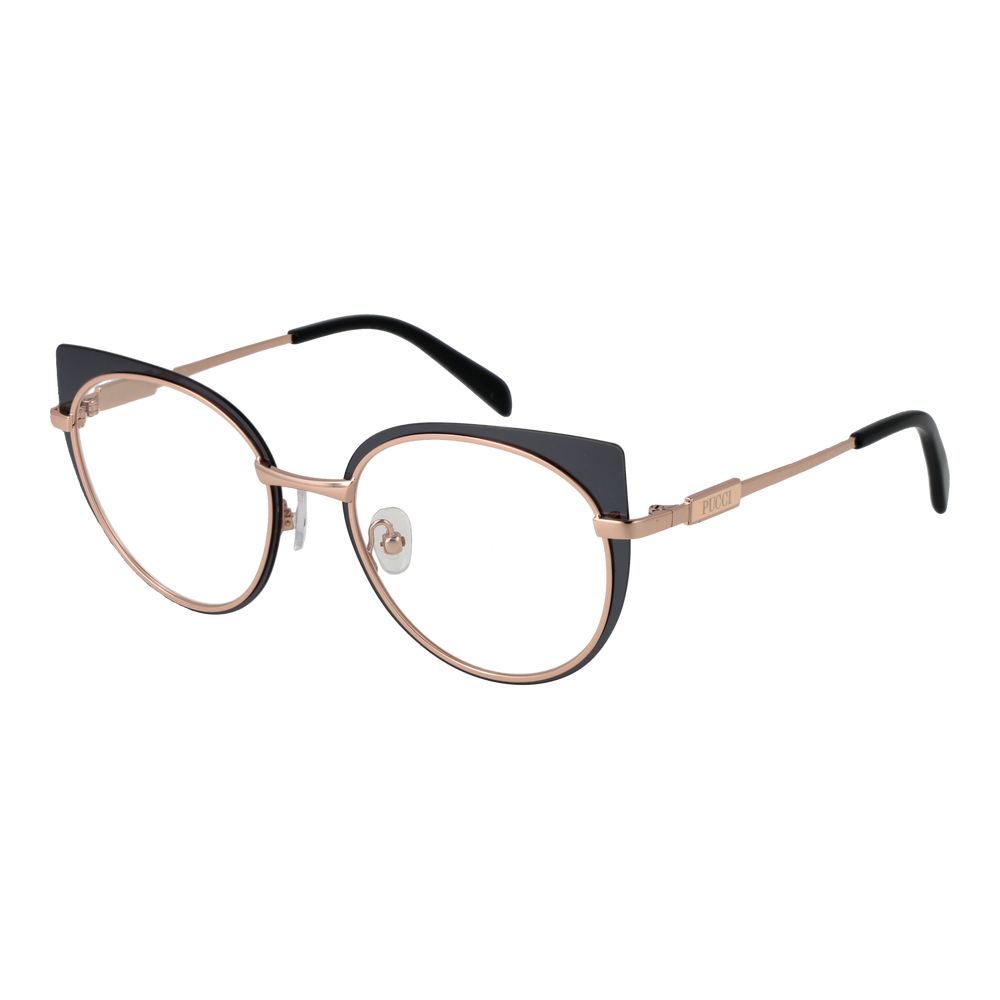 Emilio Pucci Rose Gold Women Optical Frame Glam Steals