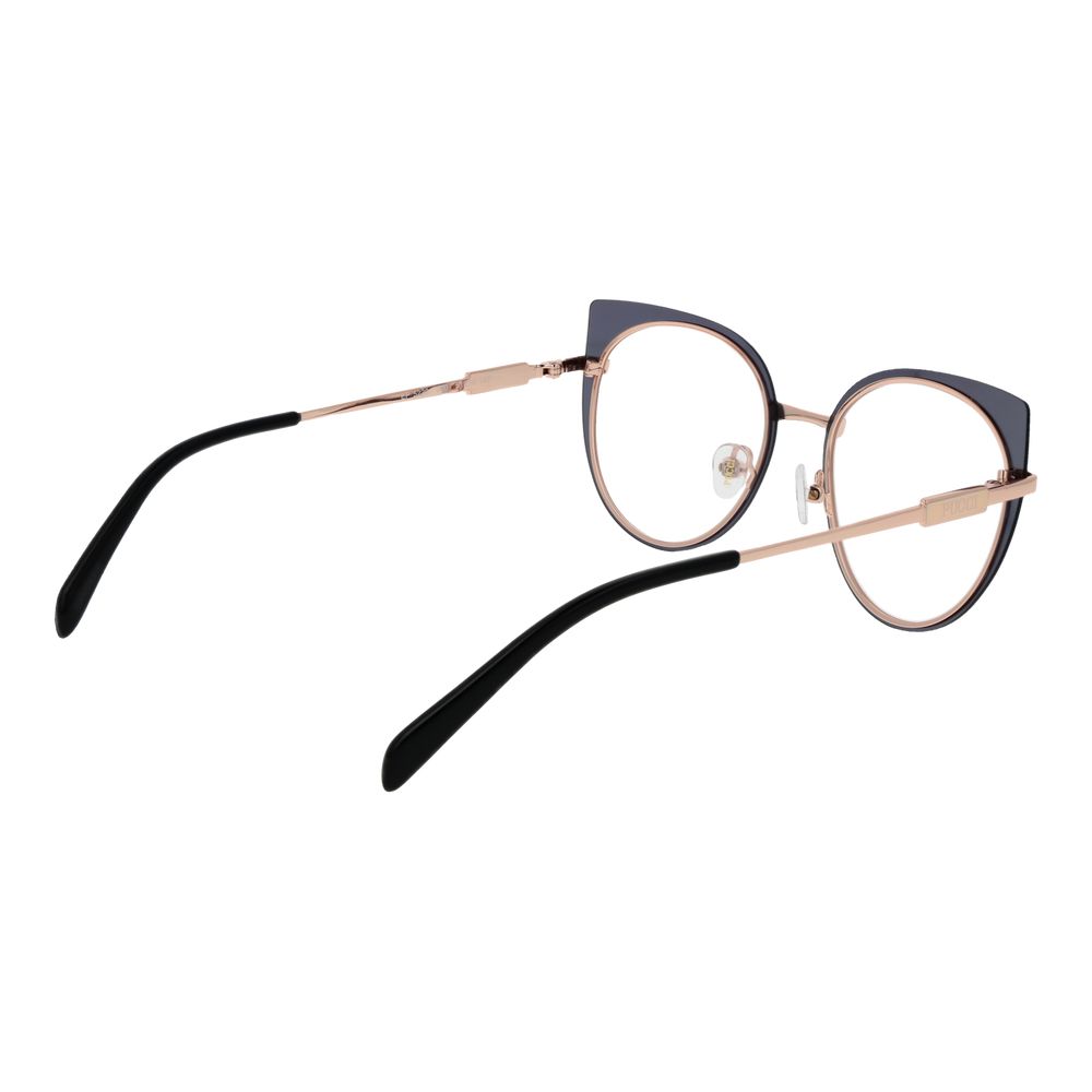 Emilio Pucci Rose Gold Women Optical Frame Glam Steals