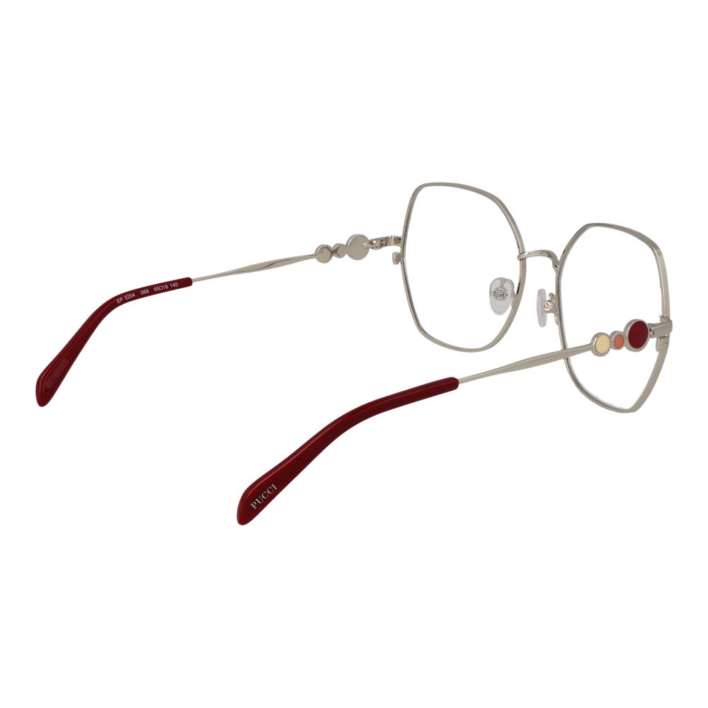 Emilio Pucci Red Women Optical Frame Glam Steals