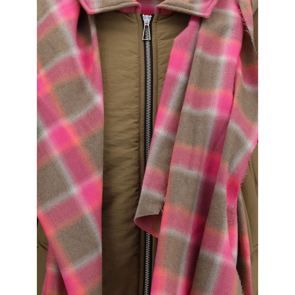 Marbell Maxi Scarf Puffer Jacket