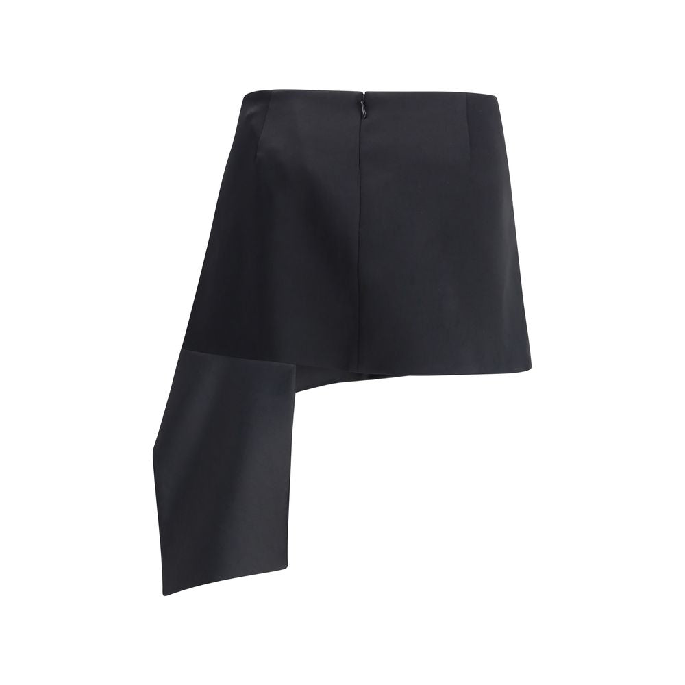 Courrèges Satin Mini-skirt Glam Steals