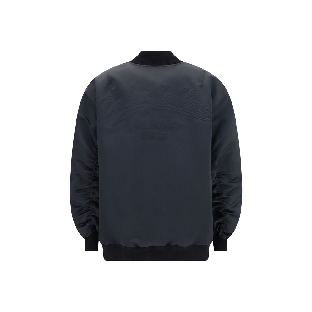 Dolce & Gabbana Oversized Jacket with Embossed Print