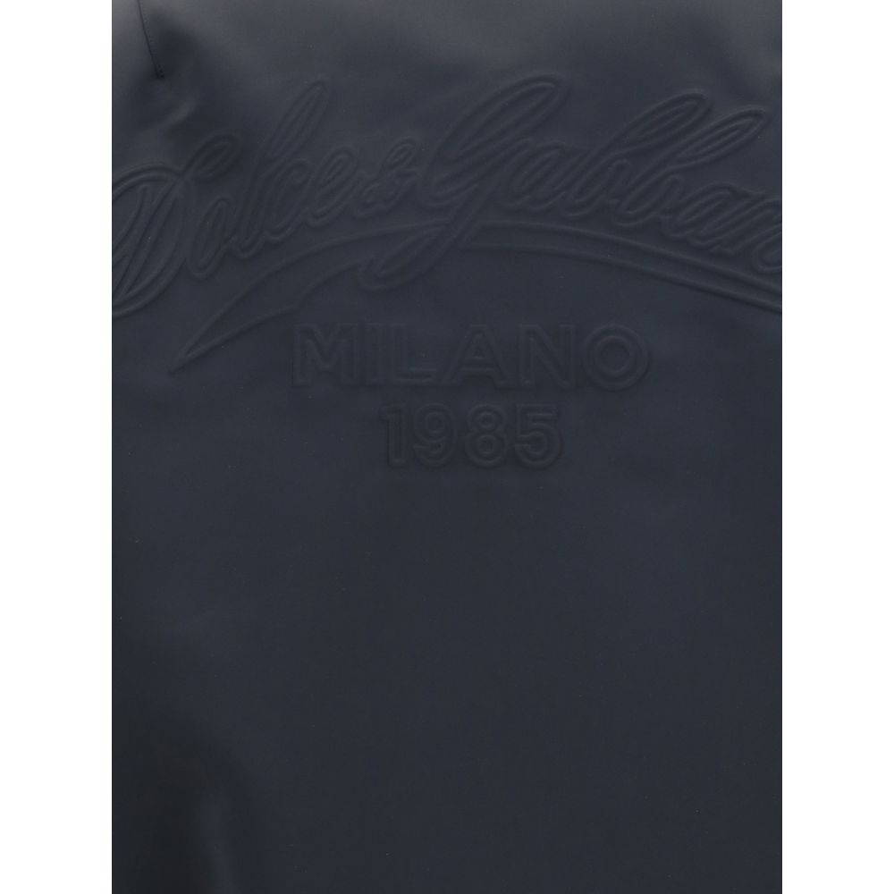 Dolce & Gabbana Oversized Jacket with Embossed Print