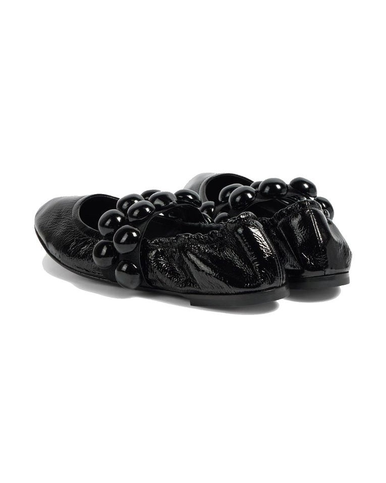 Alaïa Black Calfskin Moccassin Glam Steals