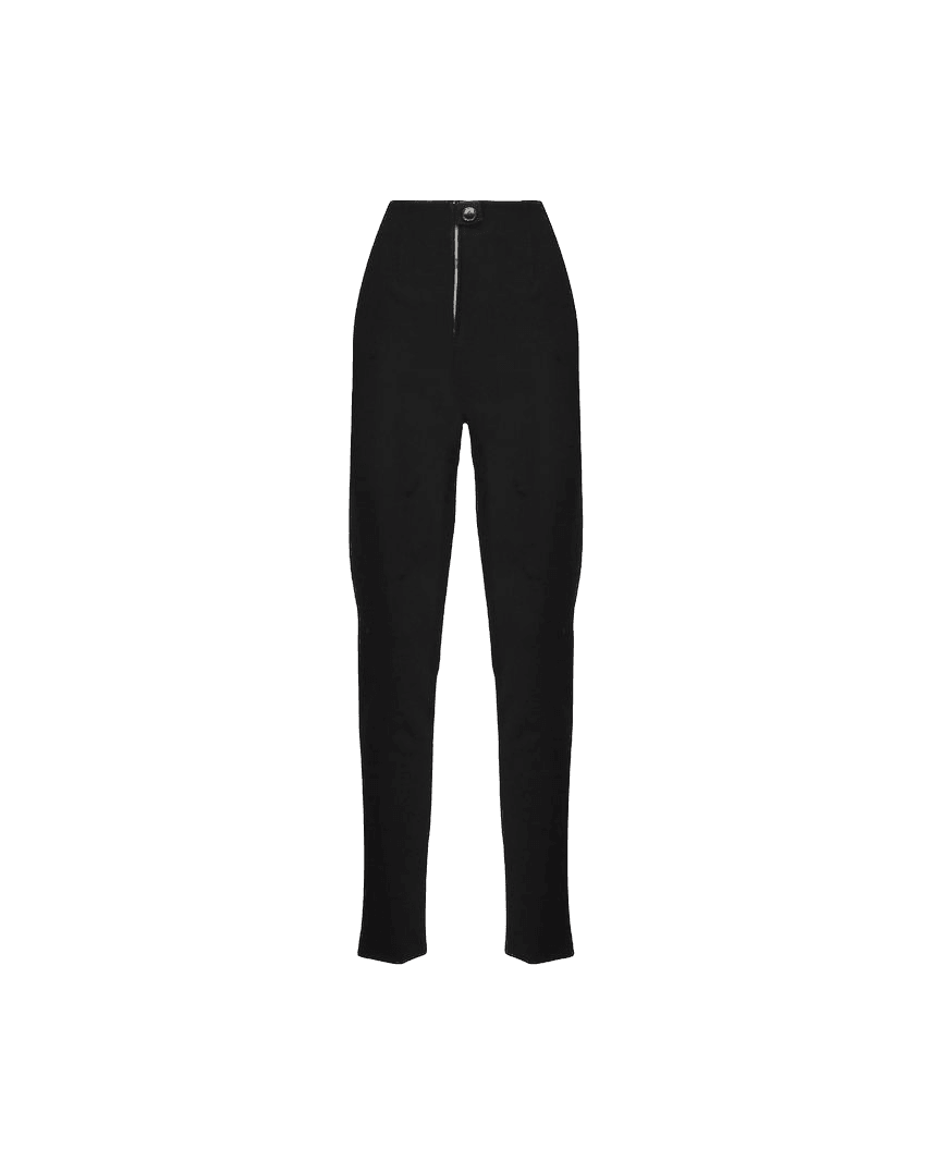 Alaïa Black Elastane Leggings Glam Steals