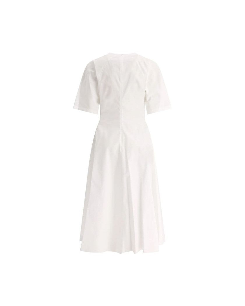 Alaïa White Cotton Dress Glam Steals