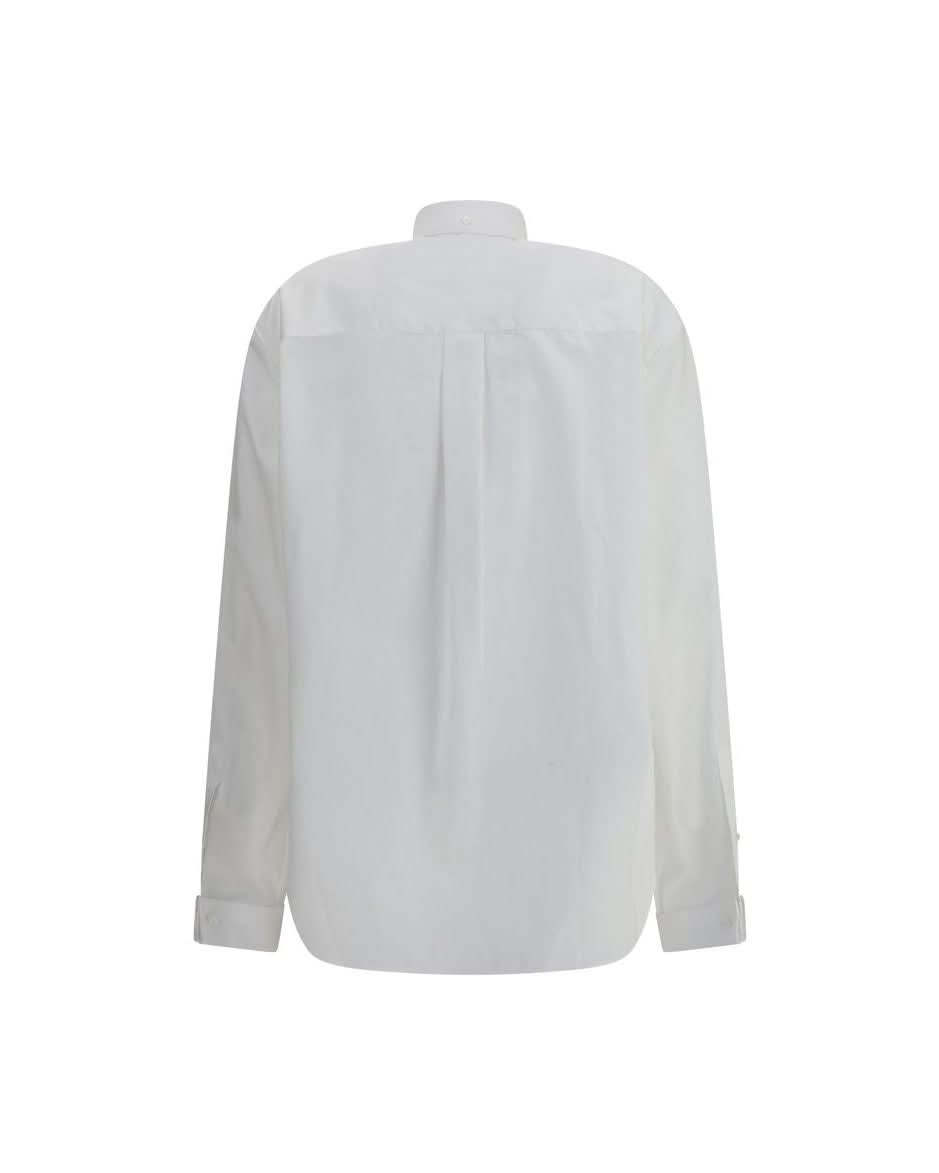 Alainpaul White Cotton Shirt