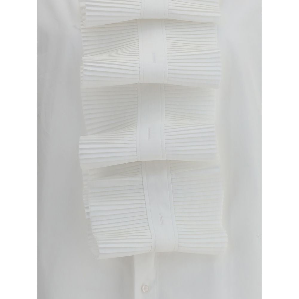 Alainpaul White Cotton Shirt