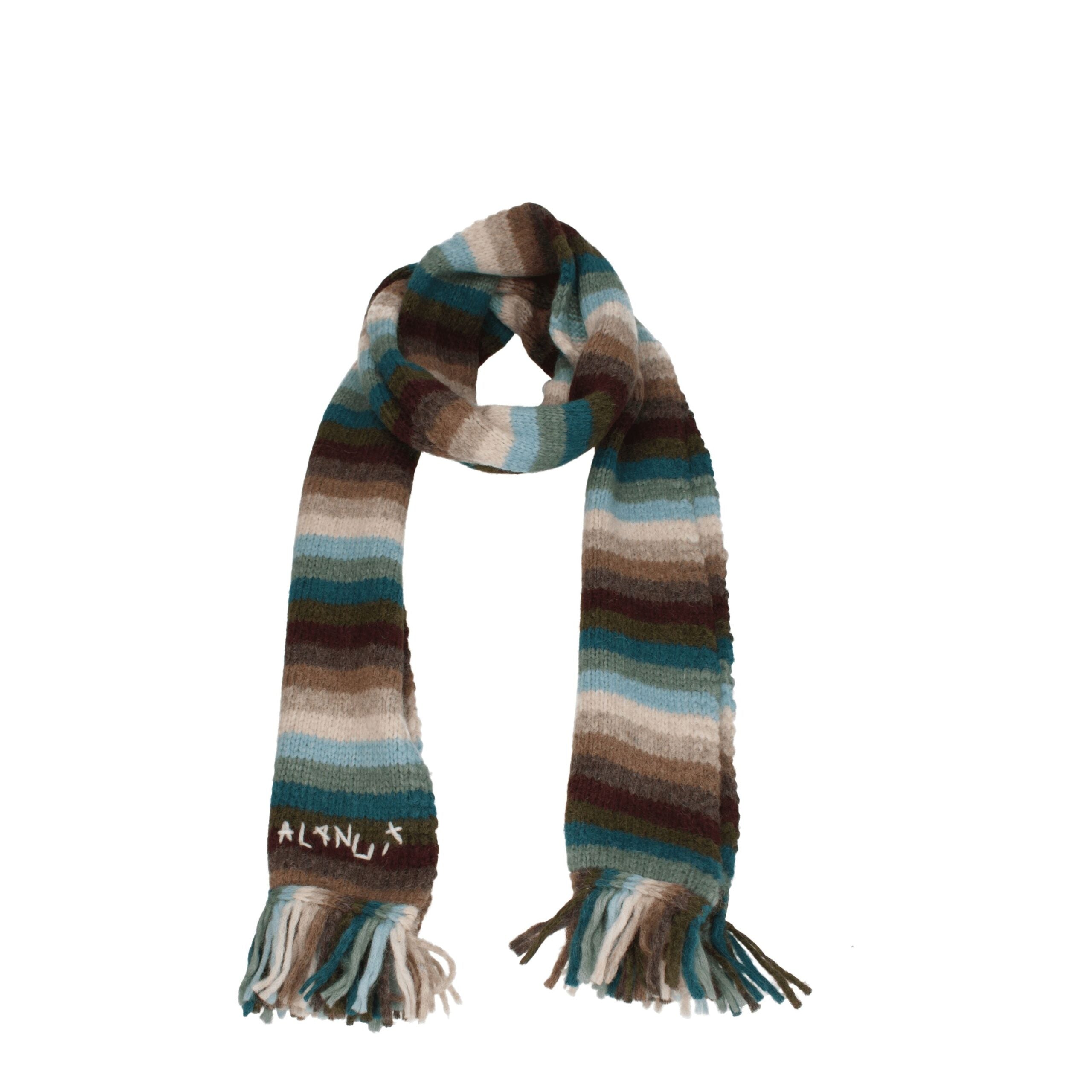 Alanui Beige Leather Scarves Glam Steals
