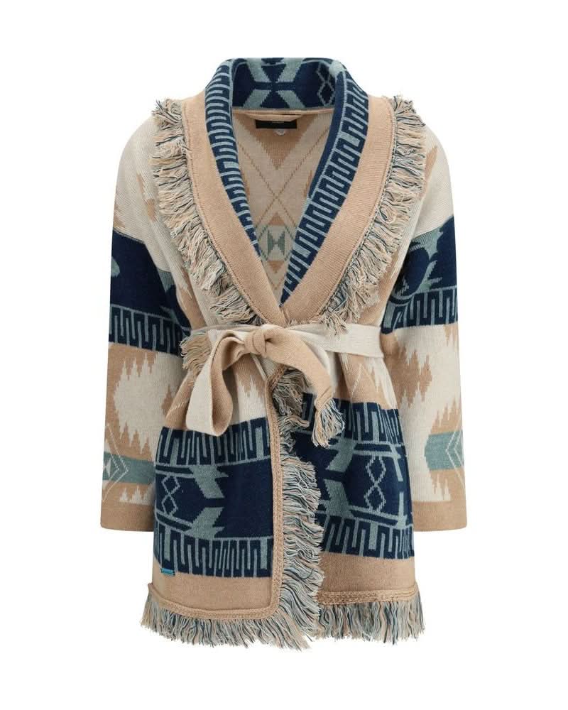 Alanui Multicolor Cashmere Cardigan