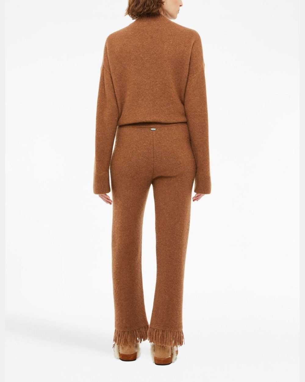 Alanui Trousers Camel Glam Steals