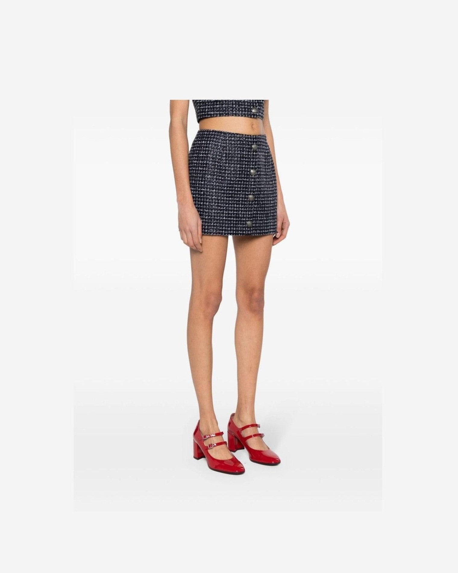 Alessandra Rich Blue Skirt Glam Steals
