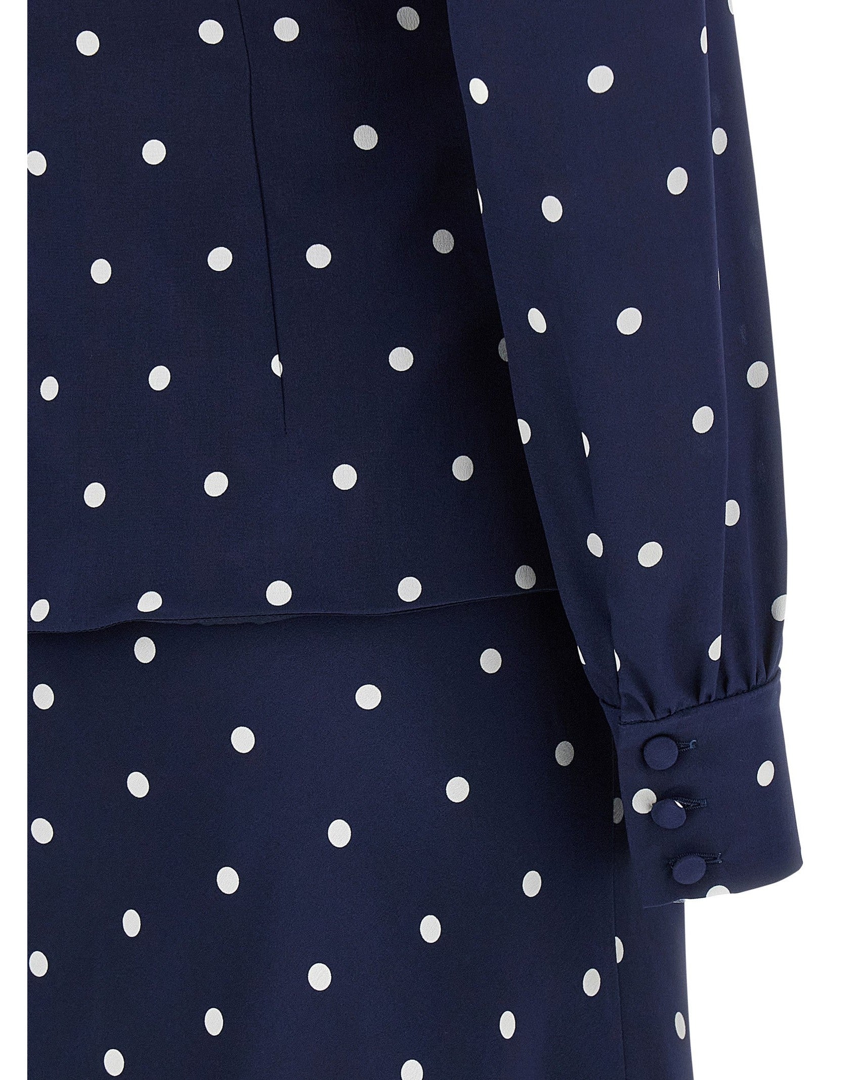 Alessandra Rich Polka Dot Dress Glam Steals