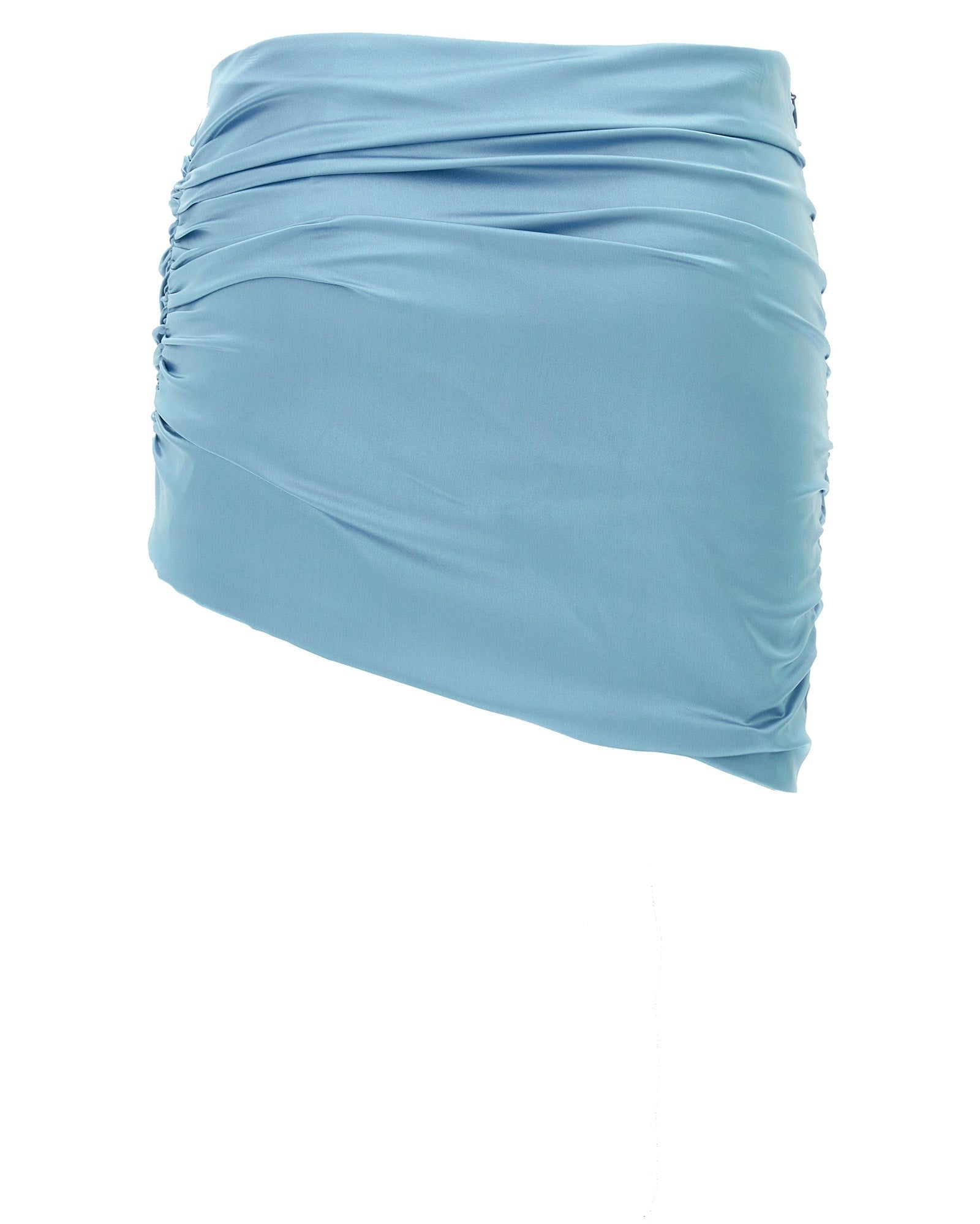 Alessandra Rich Satin Mini Skirt Glam Steals