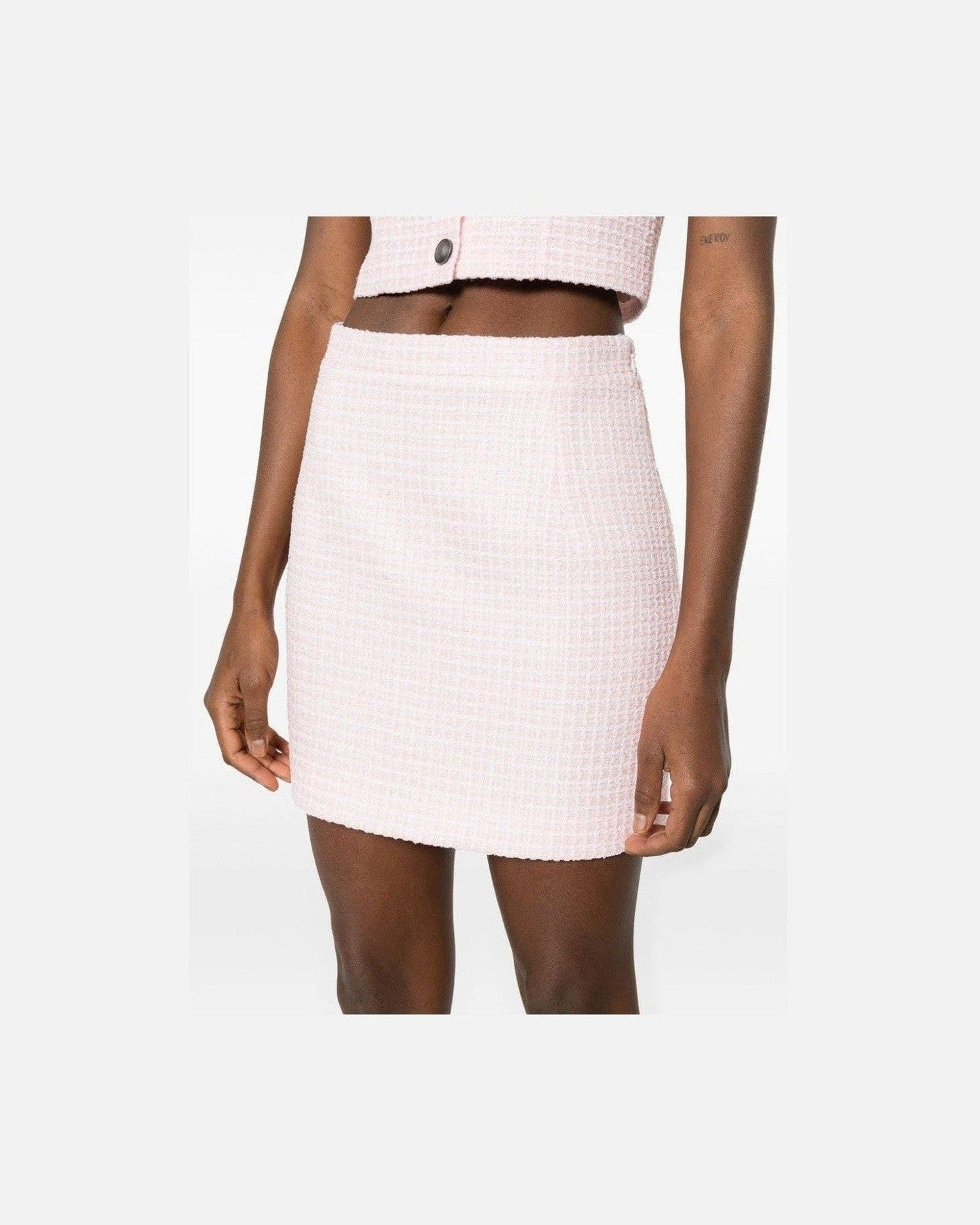 Alessandra Rich Skirt Powder Glam Steals