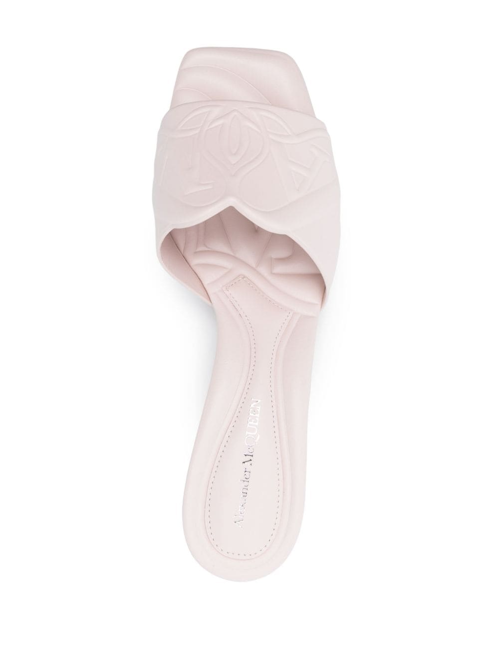 Alexander Mcqueen 60mm Seal Motif Mules Glam Steals