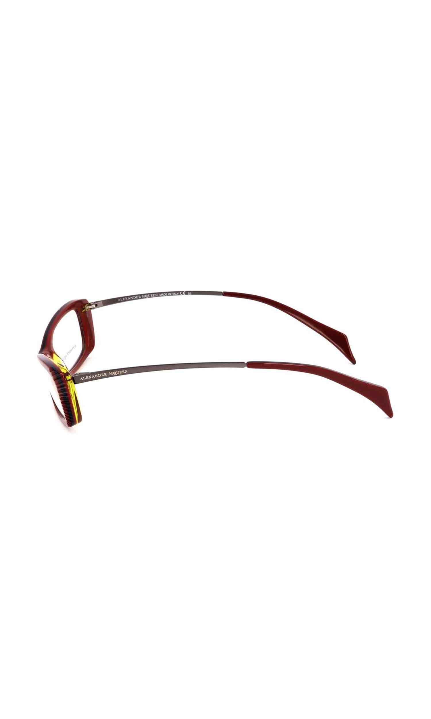 Alexander Mcqueen Acetate Multicolor Frame Glam Steals