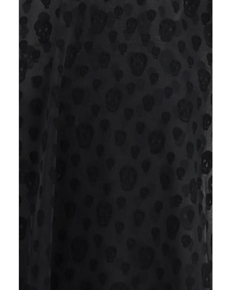 Alexander Mcqueen Black Polyamide T-shirt