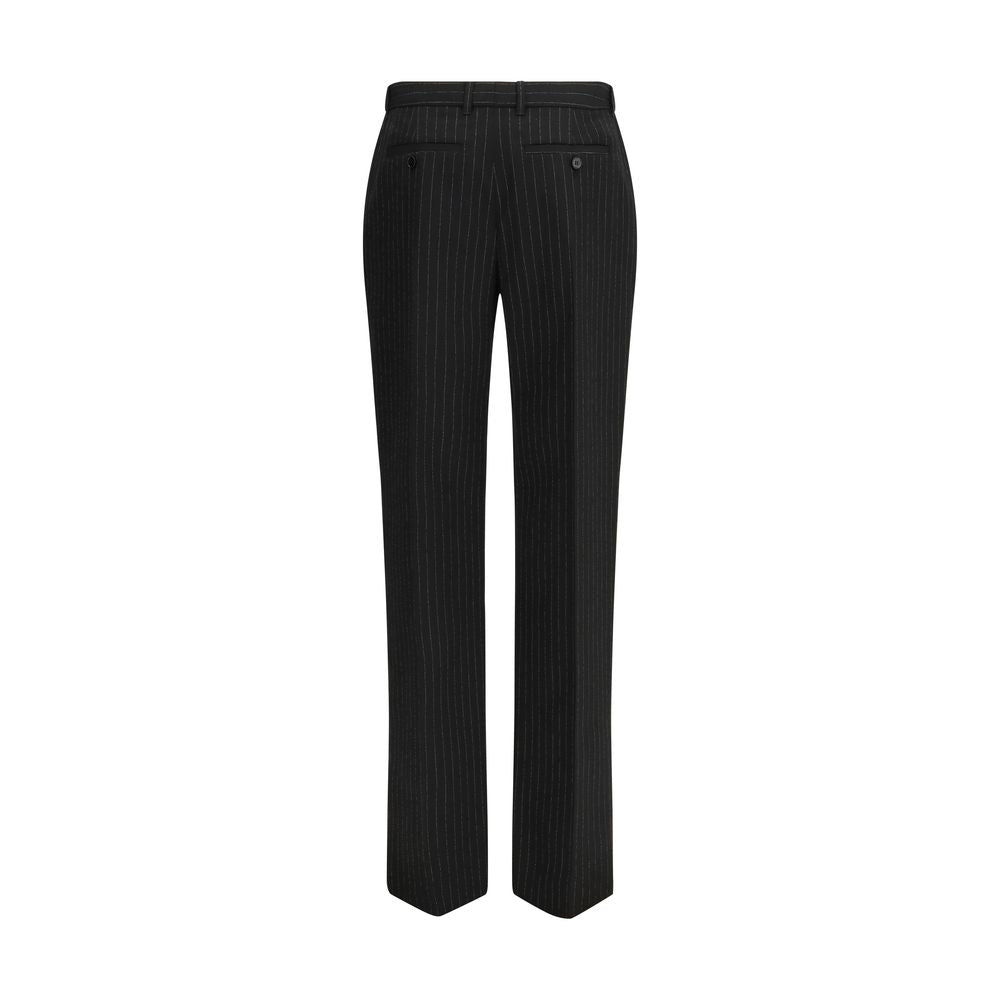 Alexander Mcqueen Black Wool Dress Pant Glam Steals