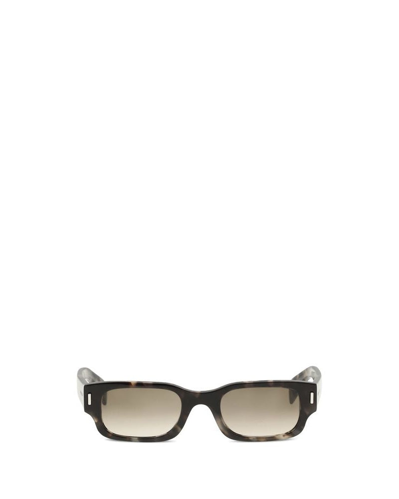 Alexander Mcqueen Brown Acetate Sunglasses Glam Steals
