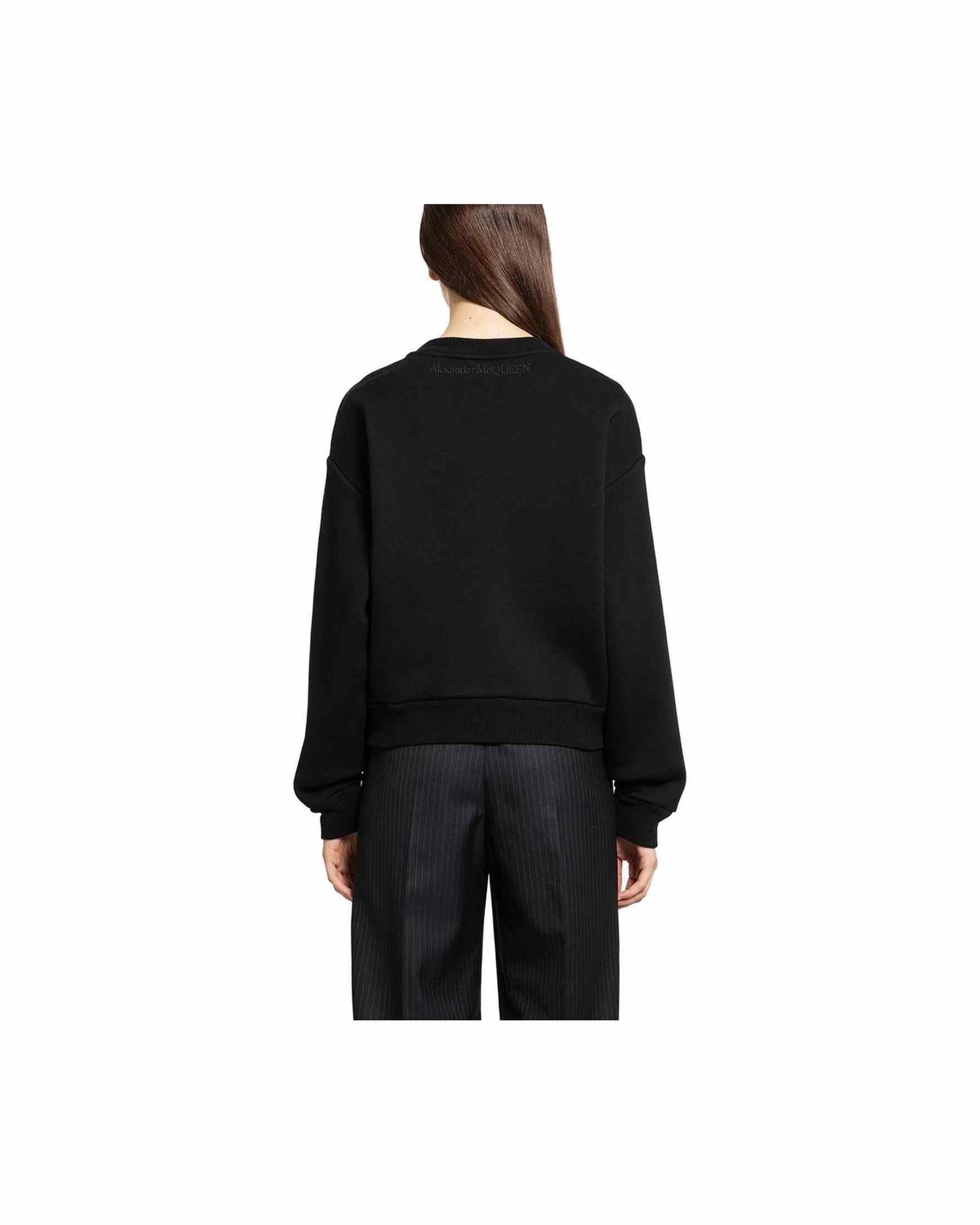 Alexander Mcqueen Cotton Sweat-Shirt Glam Steals