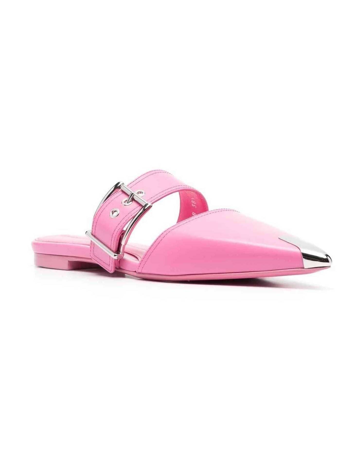 Alexander Mcqueen Flat Mules Glam Steals