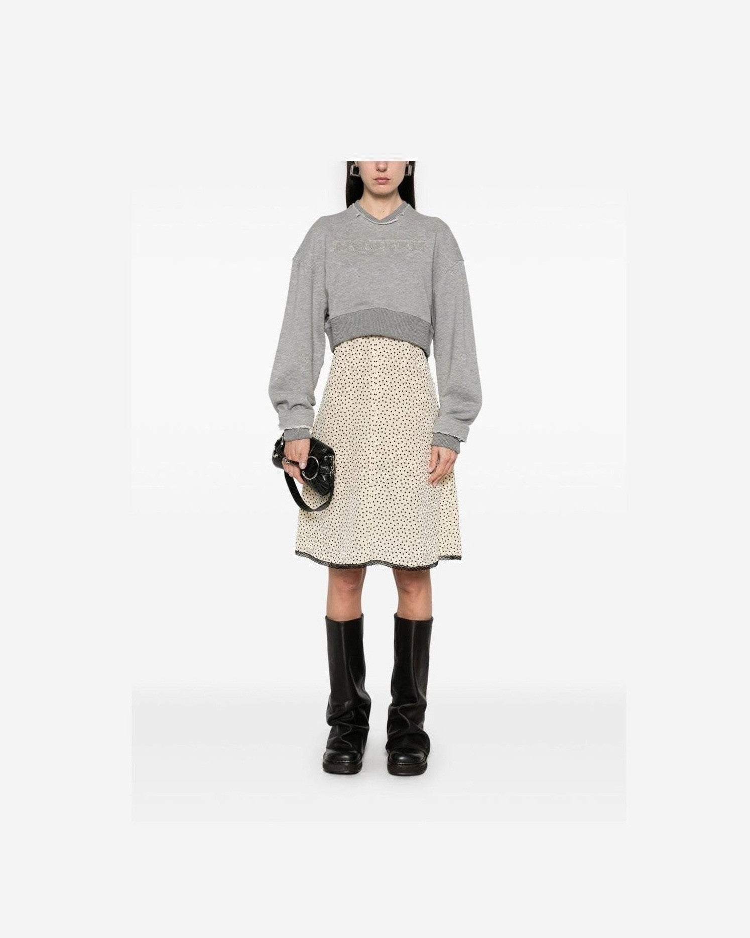 Alexander Mcqueen Grey Sweater Glam Steals