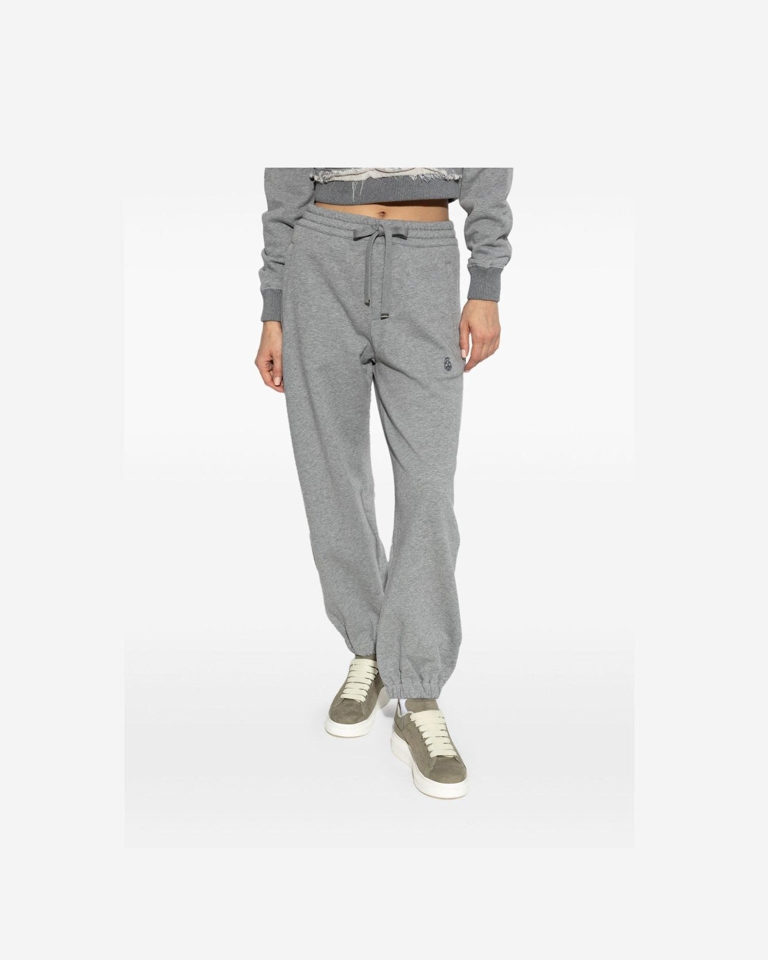 Alexander Mcqueen Grey Trouser Glam Steals