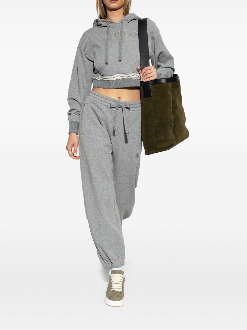 Alexander Mcqueen Grey Trouser Glam Steals