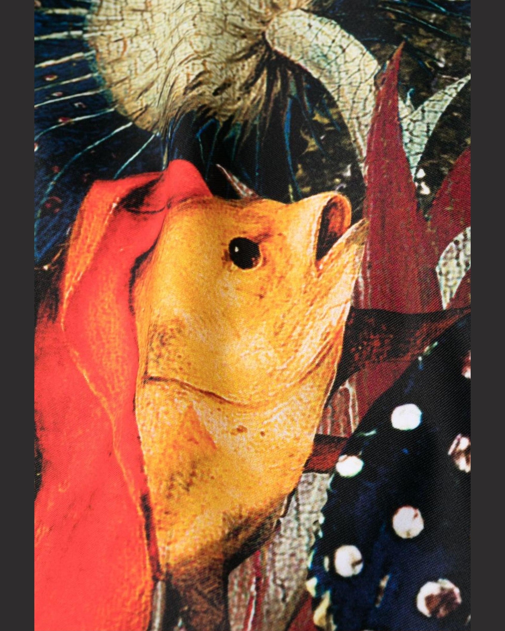 Alexander Mcqueen Jersey Hieronymus Bosch Print Bodysuit Glam Steals