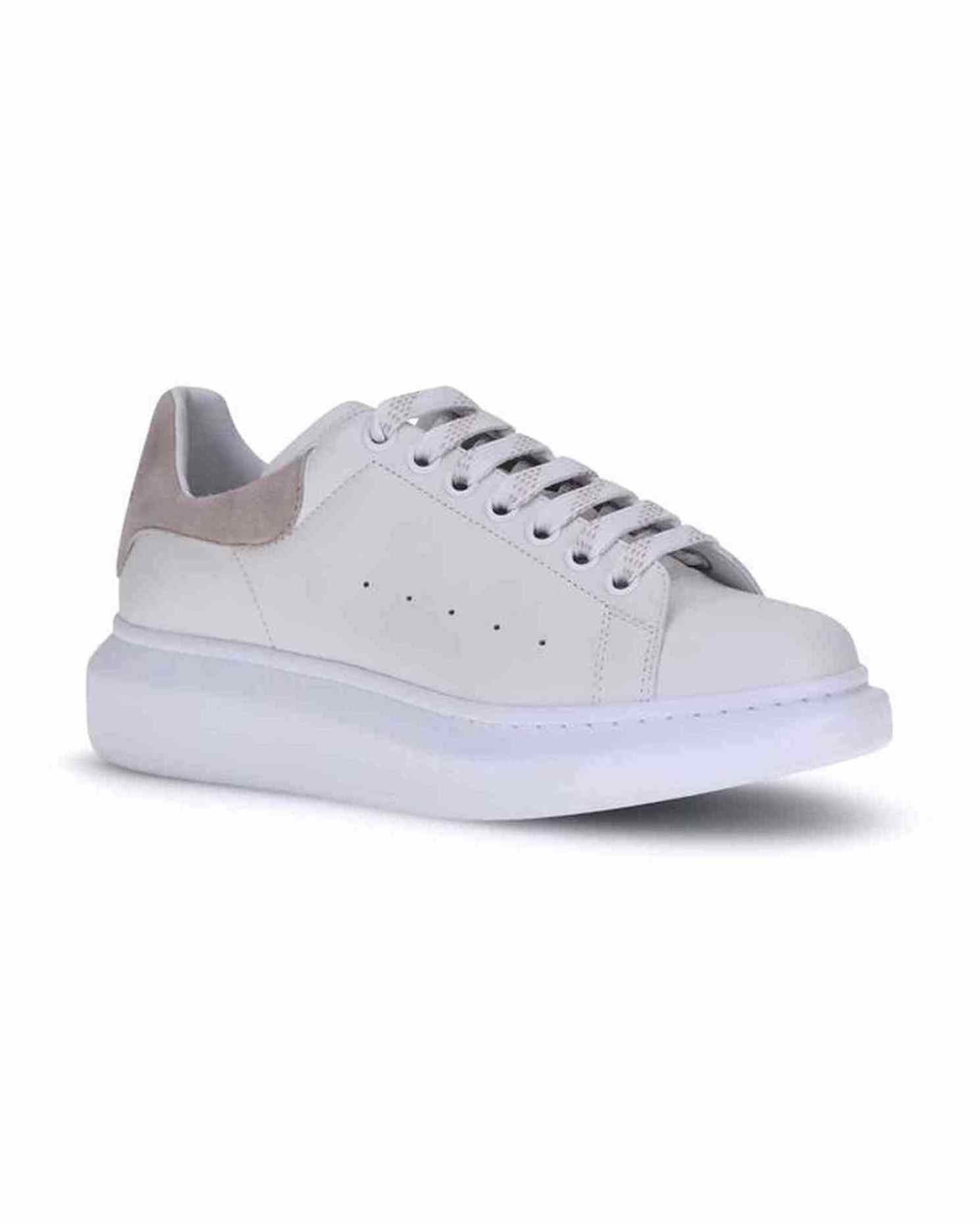 Alexander Mcqueen Leather Sneakers Glam Steals