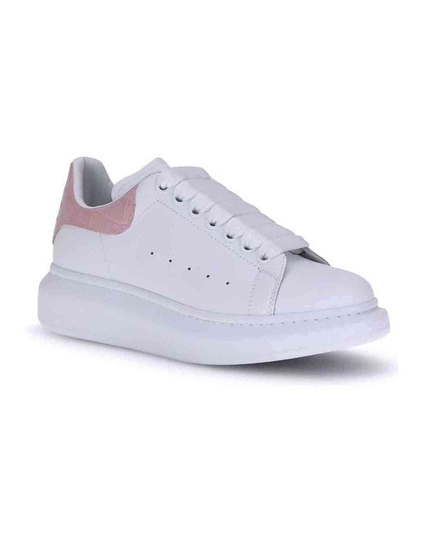 Alexander Mcqueen Leather Sneakers Glam Steals