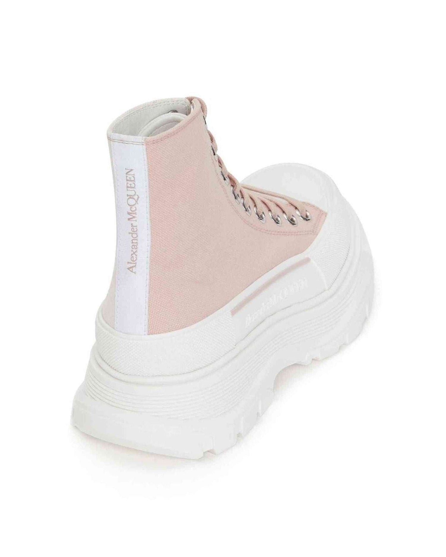 Alexander Mcqueen Oversized Sole Ankle Boots Glam Steals