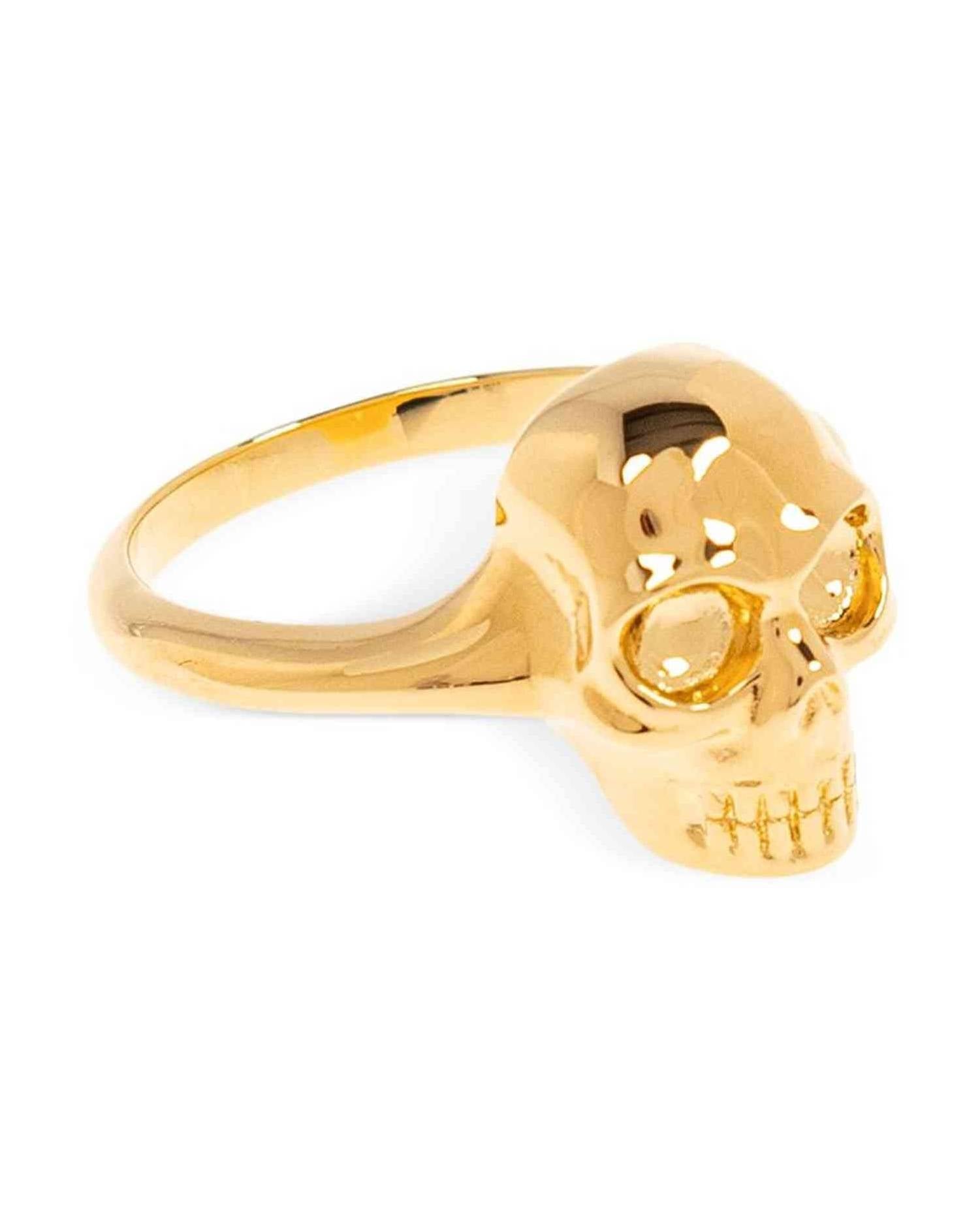 Alexander Mcqueen Skull Ring Glam Steals