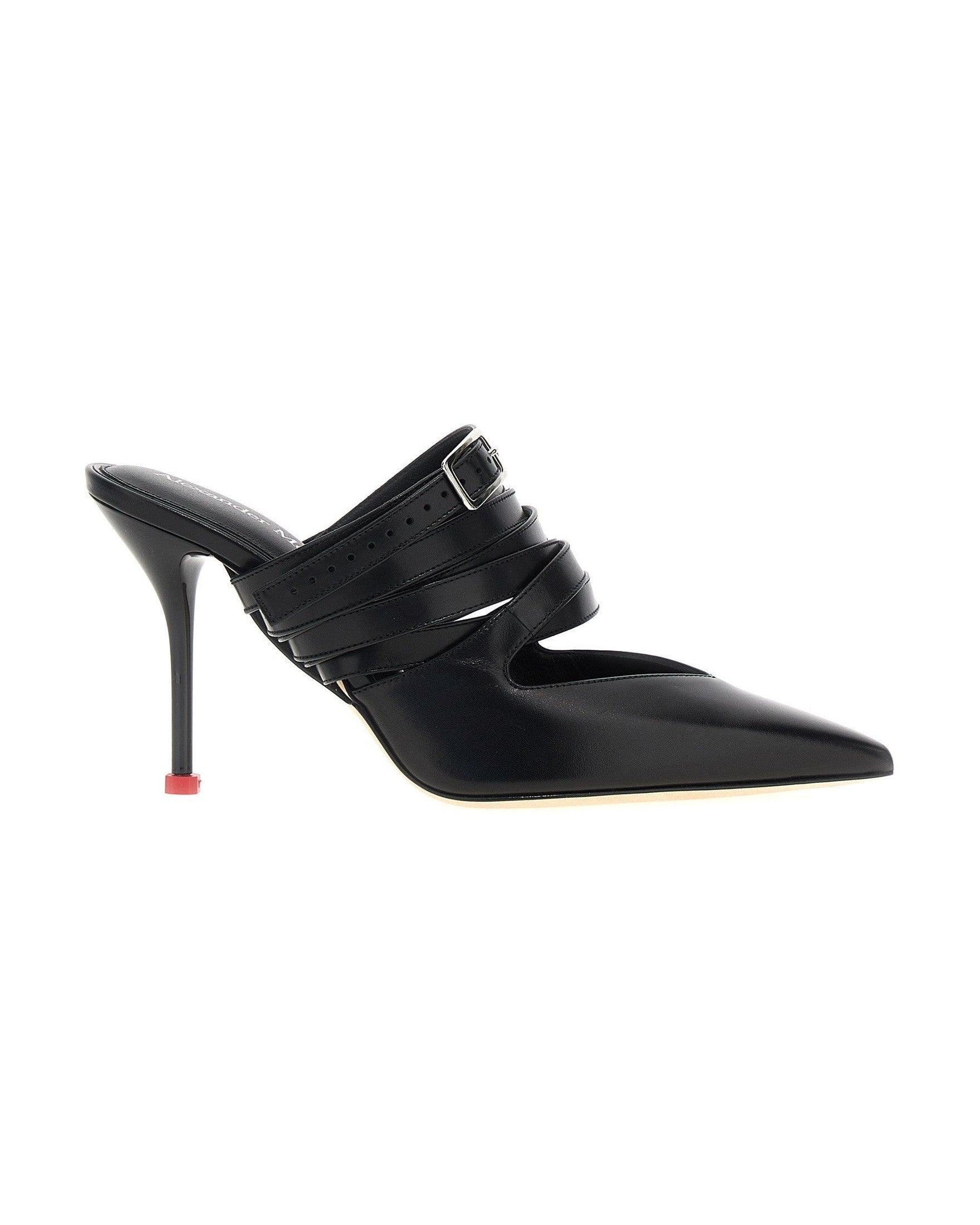 Alexander Mcqueen Strap Mules Glam Steals