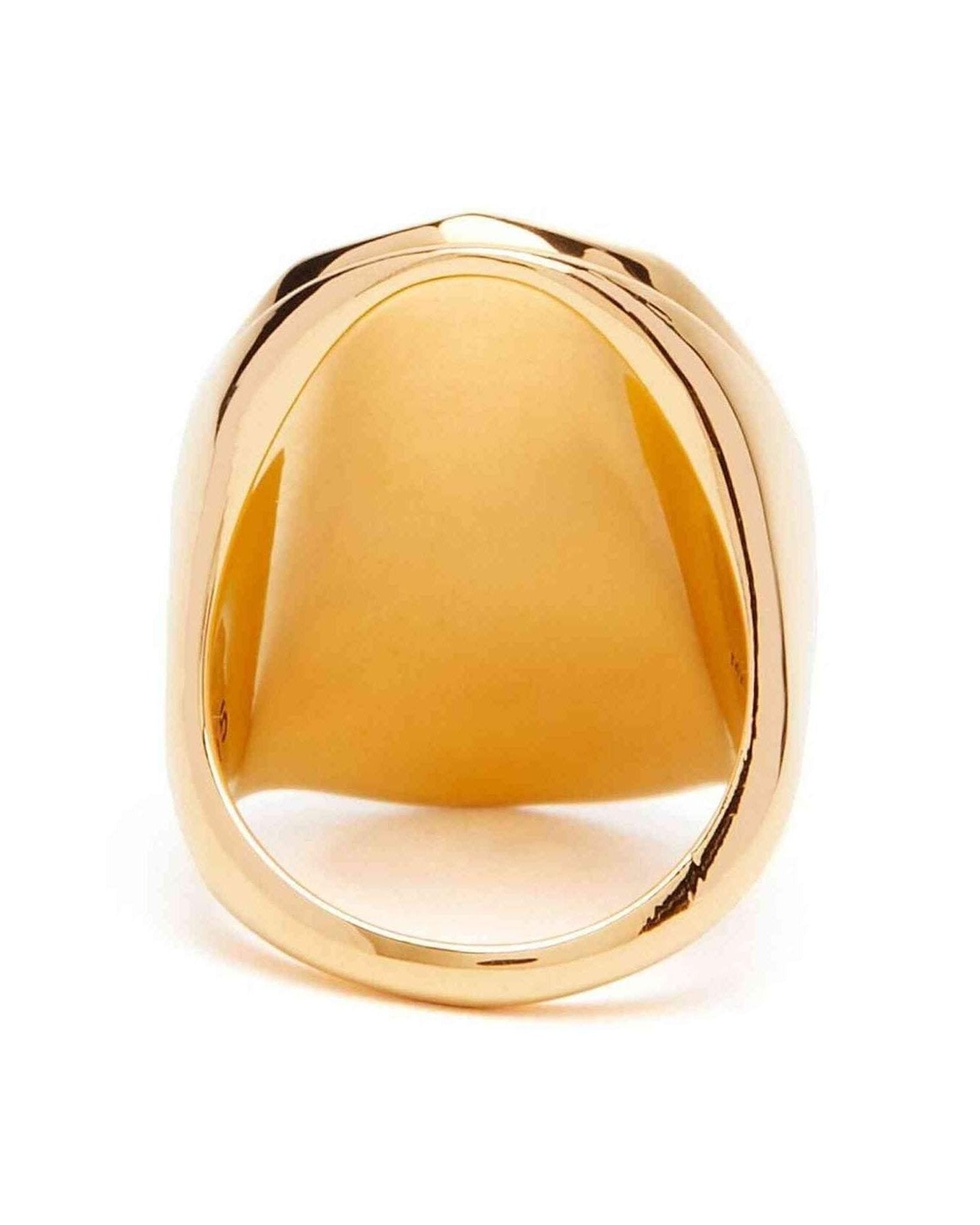 Alexander Mcqueen The Faceted Stone Ring Glam Steals