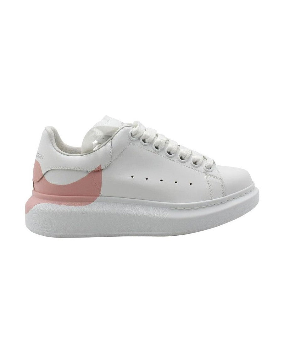 Alexander Mcqueen White Calfskin Chunky Sneakers