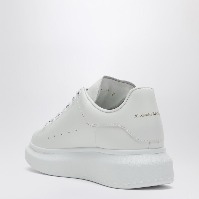 Alexander Mcqueen White Oversize Sneakers Glam Steals
