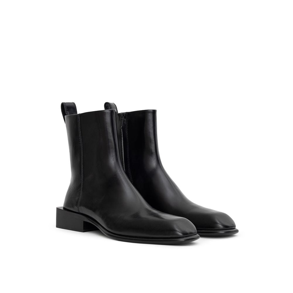 Alexander Wang Black Leather Boots Glam Steals