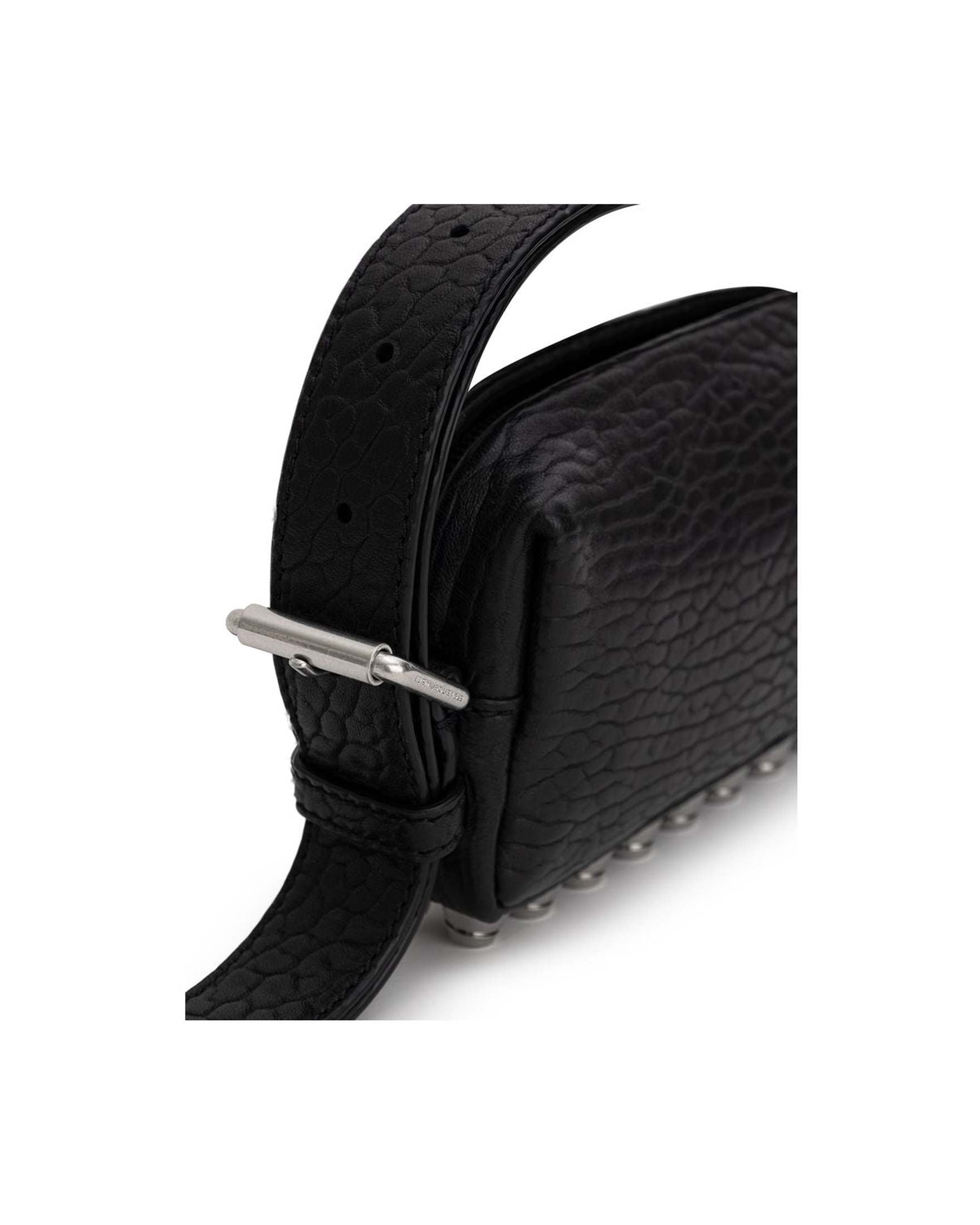 Alexander Wang Black Leather Shoulder Bag Glam Steals