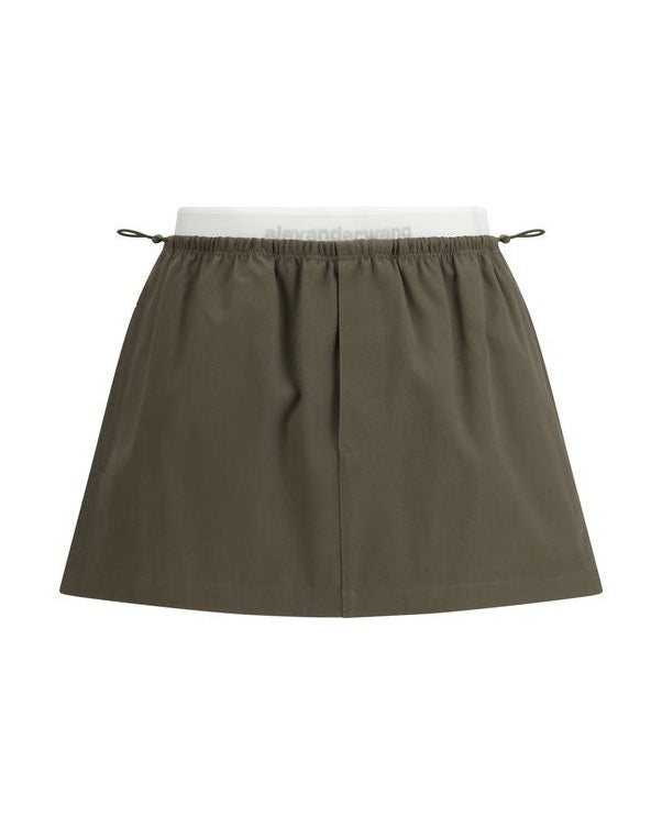 Alexander Wang Cotton Mini Skirt Glam Steals