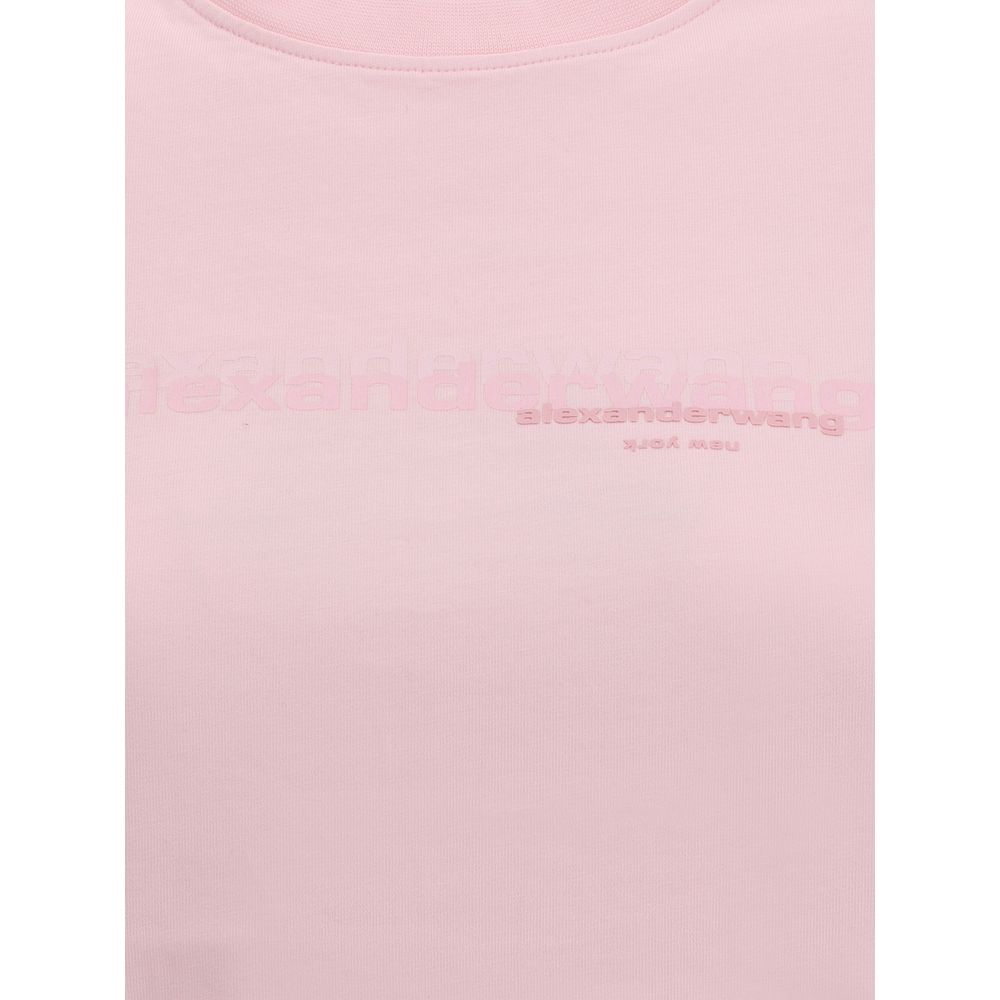 Alexander Wang Cropped T-Shirt Glam Steals