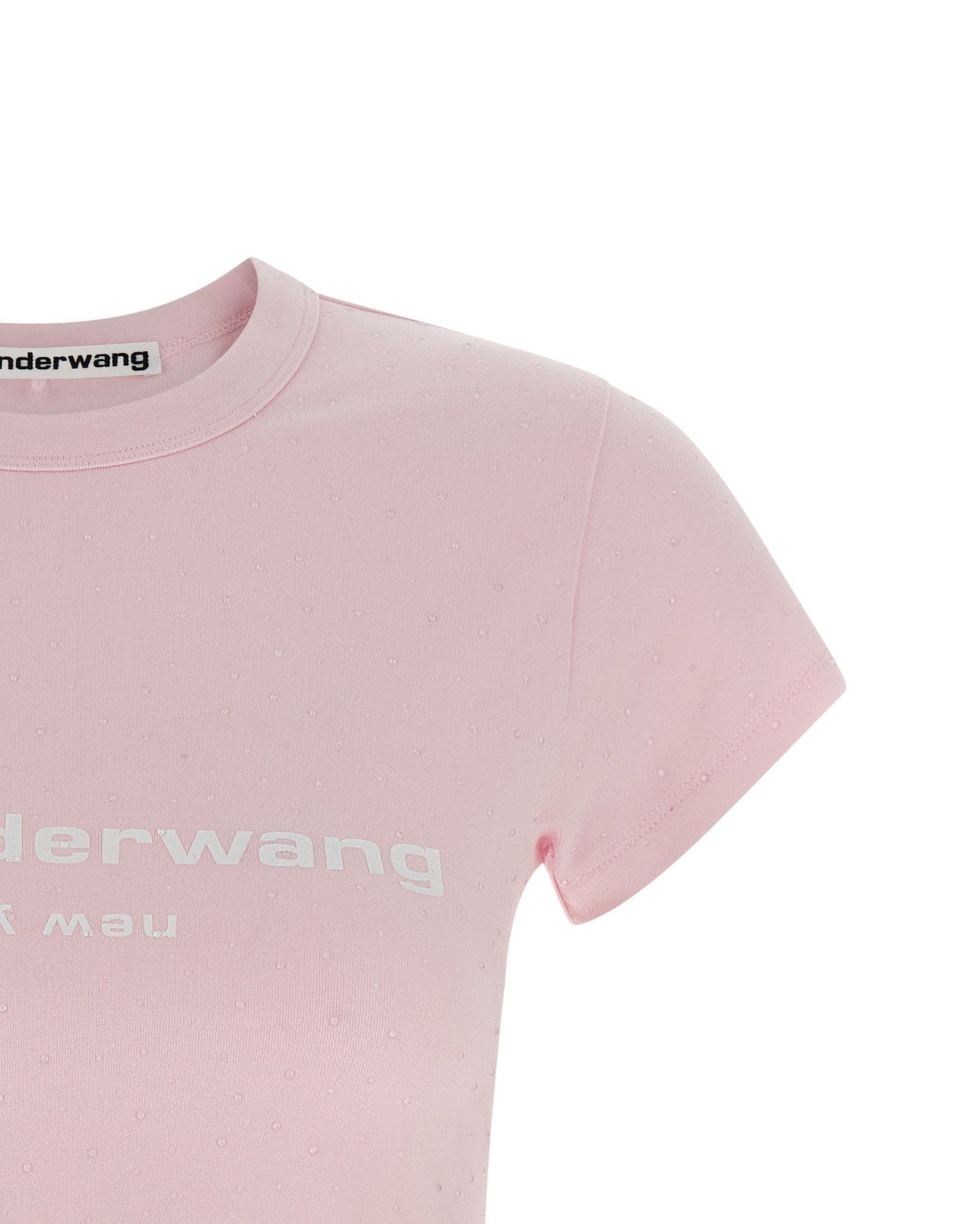 Alexander Wang Logo Baby Tee T-shirt Glam Steals