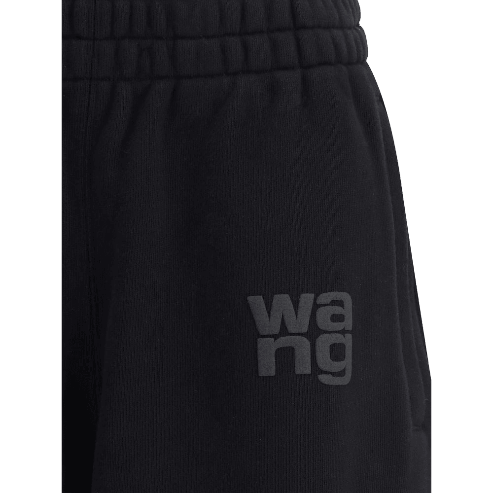 Alexander Wang Puff-Print Logo Sweatpants Glam Steals