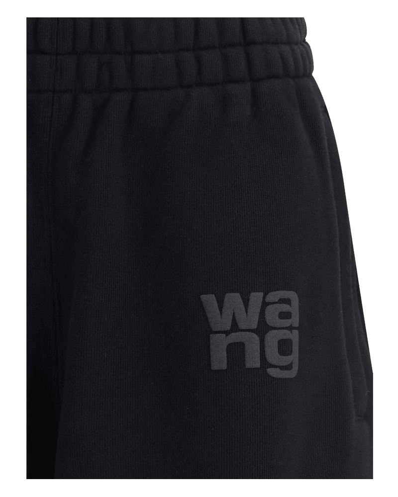 Alexander Wang Puff-Print Logo Sweatpants Glam Steals